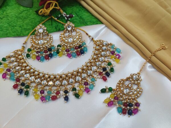 Kundan jwellery set