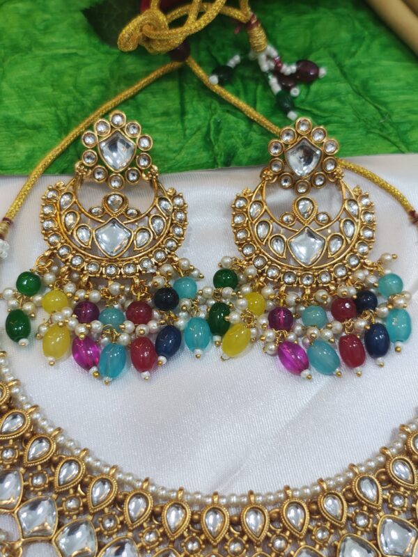 Kundan jwellery set - Image 2