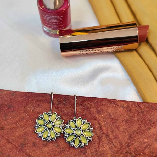 Elegance in Bloom Earring - "Lemon Yellow"