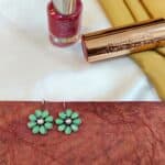 Floral-Charm-Earring-Mint-Green-1