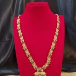 Floral Elegance Gold-Plated Necklace Set (2)
