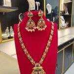Floral Elegance Gold-Plated Necklace Set (4)