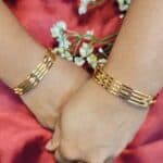 Gold-Plated Designer Bangles (4)