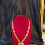 Heritage Elegance Gold-Plated Long and Short Necklace Set (3)