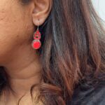 Leafy-Affair-Earring-Red-2