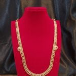Long and Short Kundan Pearl Necklace Set with Statement Earrings (3)