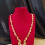 Sunburst Elegance Gold-Plated Long and Short Necklace Set (3)