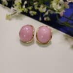 Elegant Earring Top Pink (1)