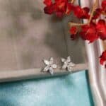 Flower Cut Earring Top