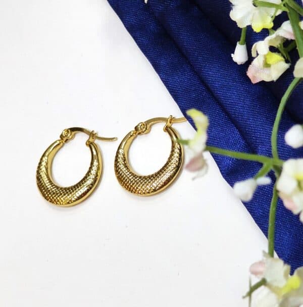 Bold Curves Hoops - Image 17