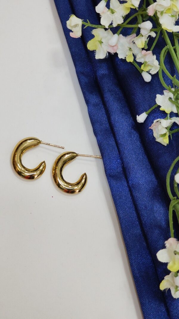 Bold Curves Hoops - Image 10