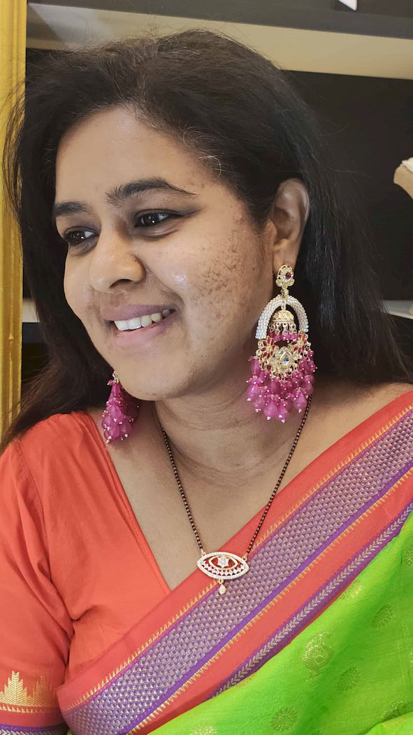 Trendy artificial earrings India – ethnic and modern styles by Royal Reflection Dazzling Studio