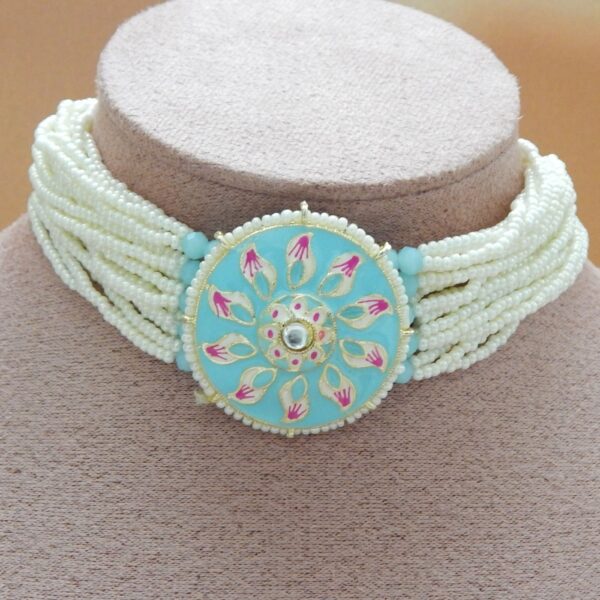 Kalashree Set light blue