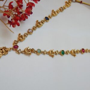 necklace only of a short traditional temple jewelry