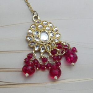 Navrang Set - red maang