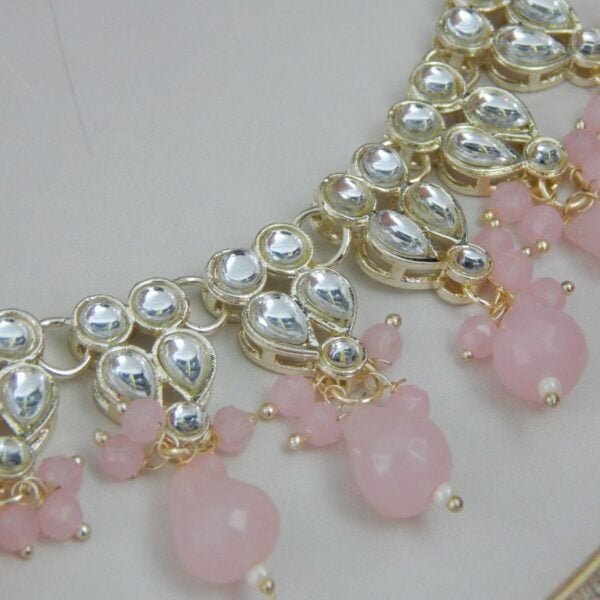 Navratri Purple Jewellery - Royal Reflection DS Tejaswini Set-pink