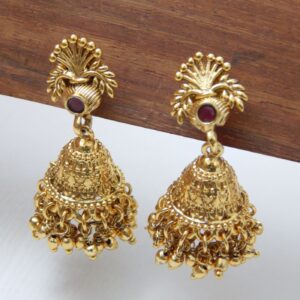 Jhumka Earrings – Classic Variant – Royal Reflection DS