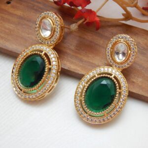 Shamali Kundan Set earrings