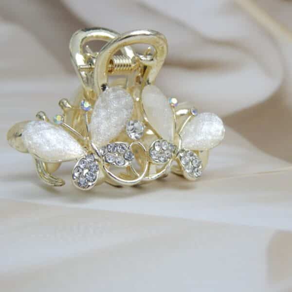 Ragini Butterfly Hair Clip for women with crystal detailing